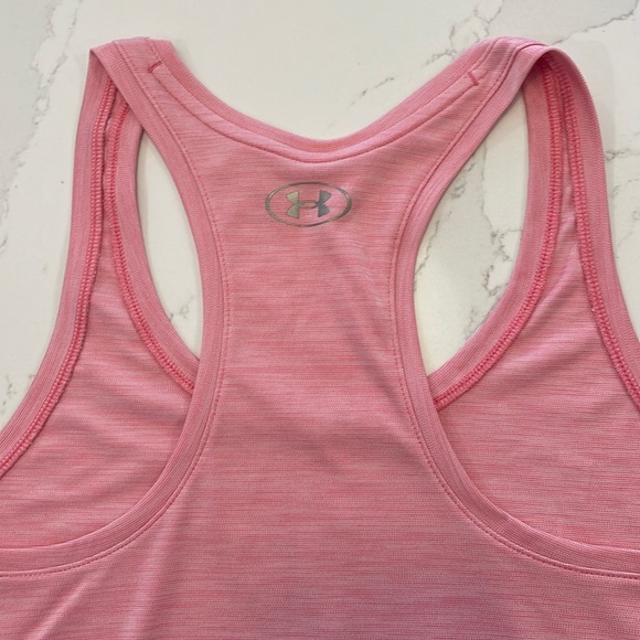 Women’s Under Armour athletic razor back tank top pink💗💗 - Picture 4 of 5